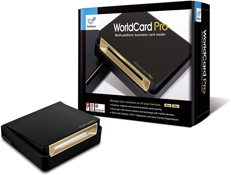 PenPower WorldCard Pro Multi-Platform Business Card Scanner for Windows and Mac - Image 1