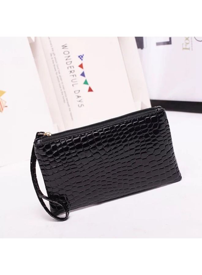 Clutch Bag AfFordable Convenient Coin Purse Many Gifts Small Bag Bulk Goods Only Black Other Colors Only Send Integer-Color:Orange  - Image 3