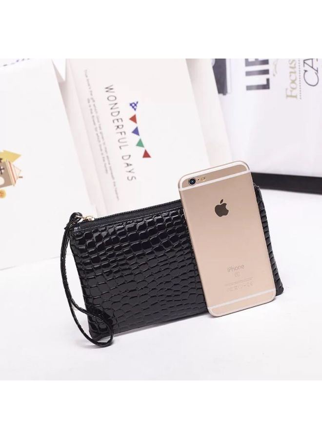 Clutch Bag AfFordable Convenient Coin Purse Many Gifts Small Bag Bulk Goods Only Black Other Colors Only Send Integer-Color:Orange  - Image 4