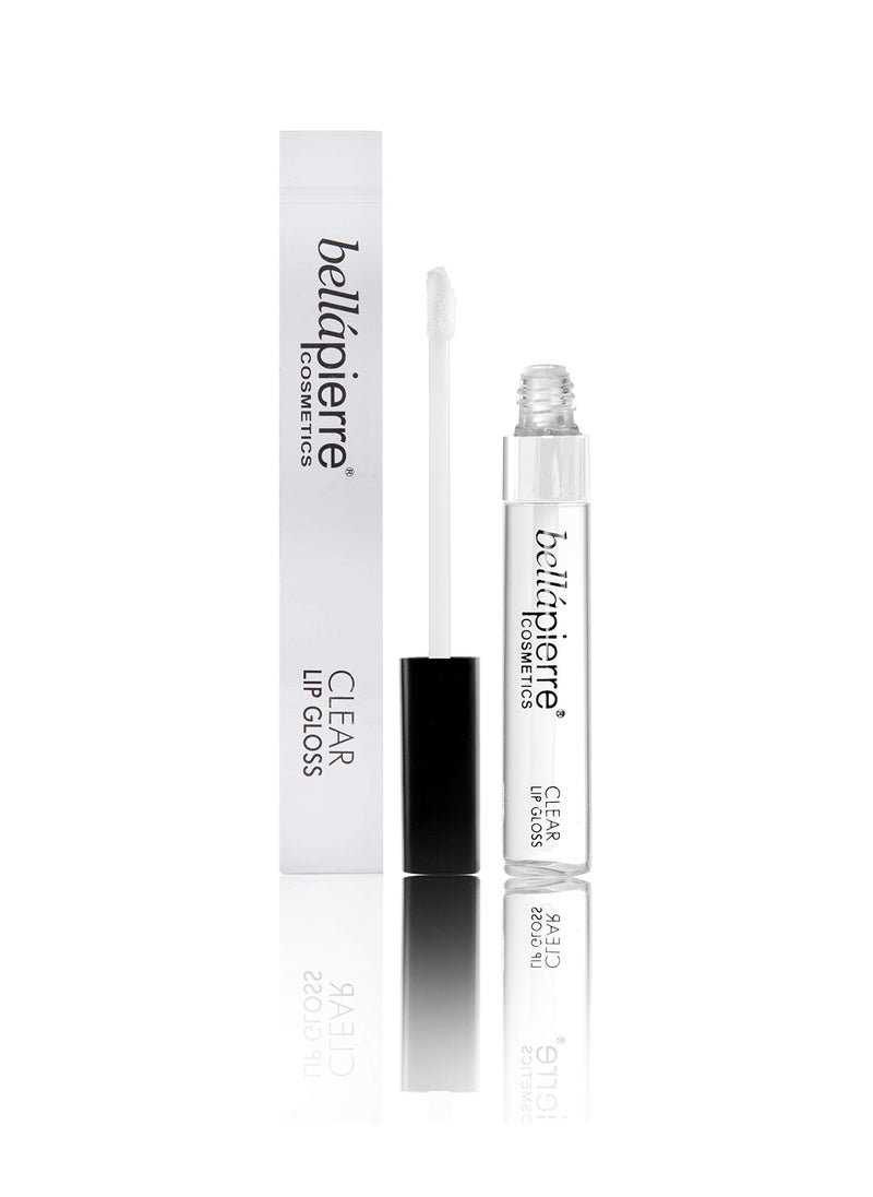 BellaPierre bellapierre Clear Lip Gloss  100 Natural Formulation  NonToxic and Paraben Free  Long Lasting  Nourishing  Clear 