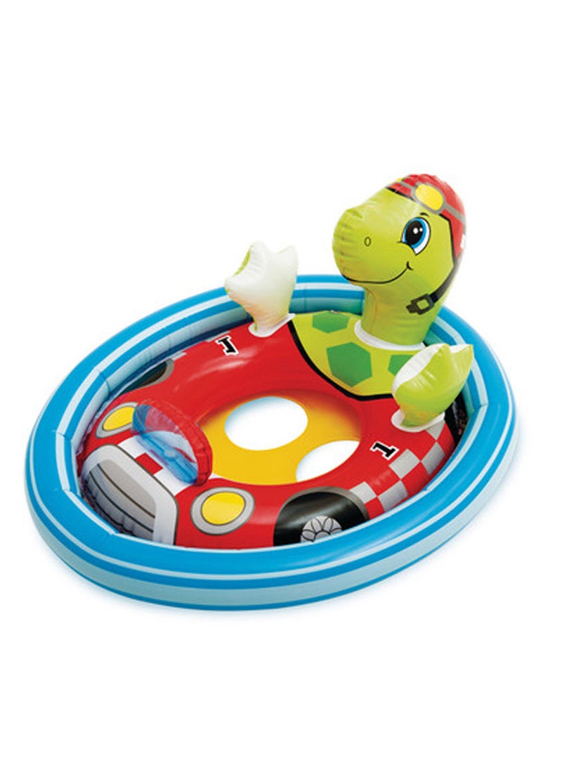 INTEX Turtle See-Me-Sit Pool Rider for Kids Inflatable Pool Float - 30 x 23inch  - Image 4