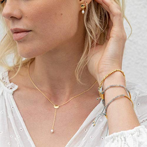 gorjana Women's Power Beaded Gemstone Bracelet for Balance, 18k Gold Plated - Image 4