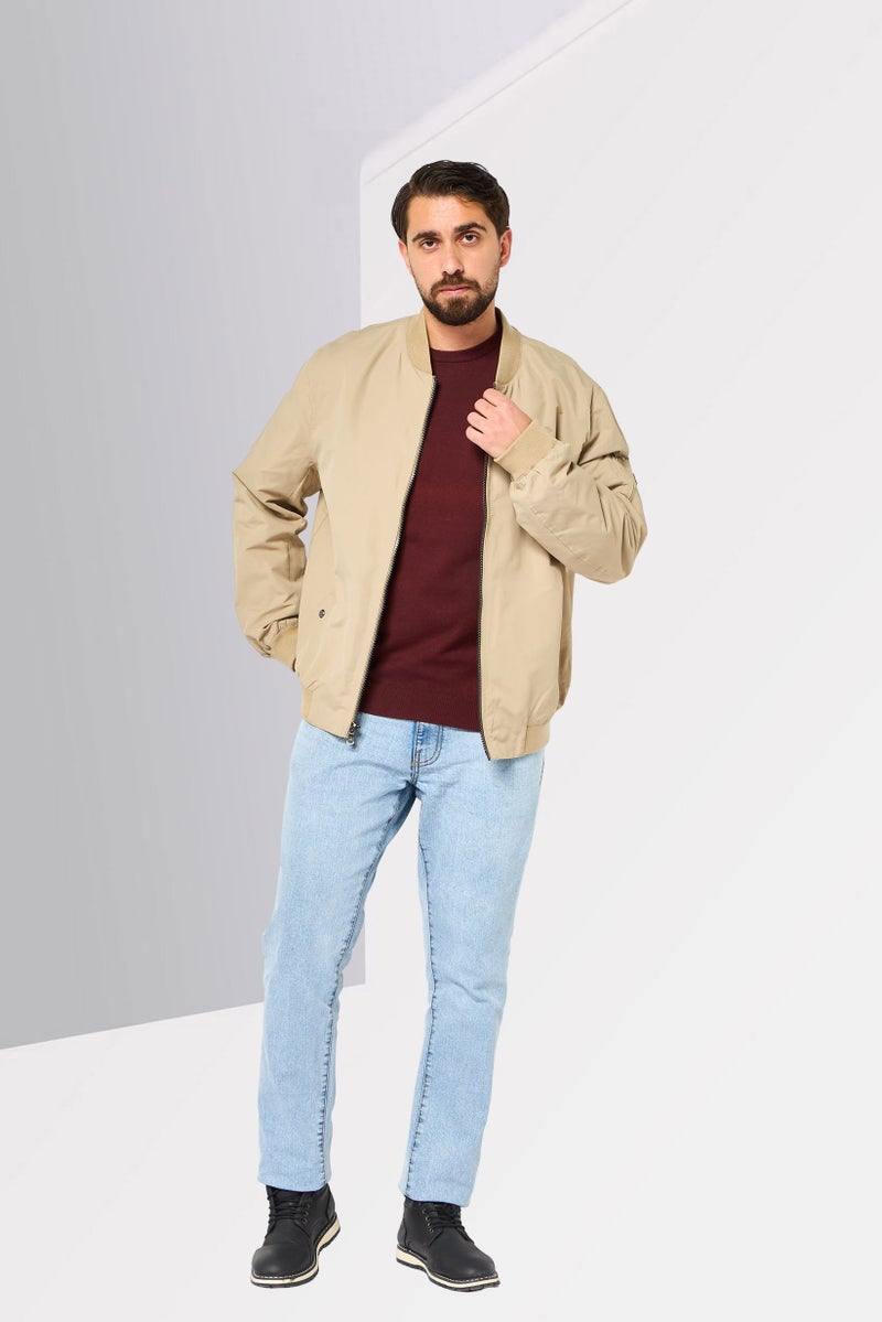 Michael Kors Men Plain Parka Jacket, Khaki - Image 2