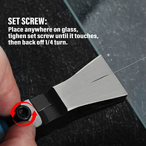 SPEEDWOX Glass Running Pliers with Rubber Tips for Glass Cutting 8 Inches Key Fob Pliers with Curved Jaws Heavy Duty for Stained Glass Work Mosaics Breaking Tool - Image 4