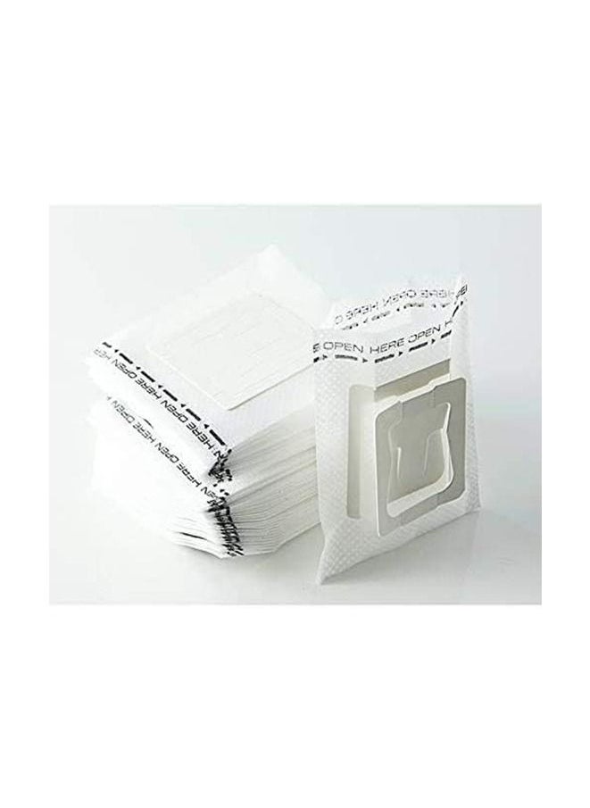 Muyixin - 50-Piece Portable Coffee Filter Paper Bag Hanging Ear Drip Coffee Bag Single Serve Disposable Drip Coffee Filter Bag Perfect for Travel Camping Home Office - Image 1