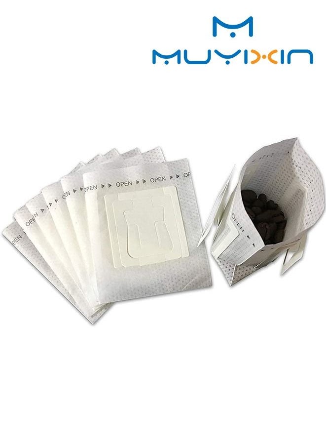 Muyixin - 50-Piece Portable Coffee Filter Paper Bag Hanging Ear Drip Coffee Bag Single Serve Disposable Drip Coffee Filter Bag Perfect for Travel Camping Home Office - Image 1