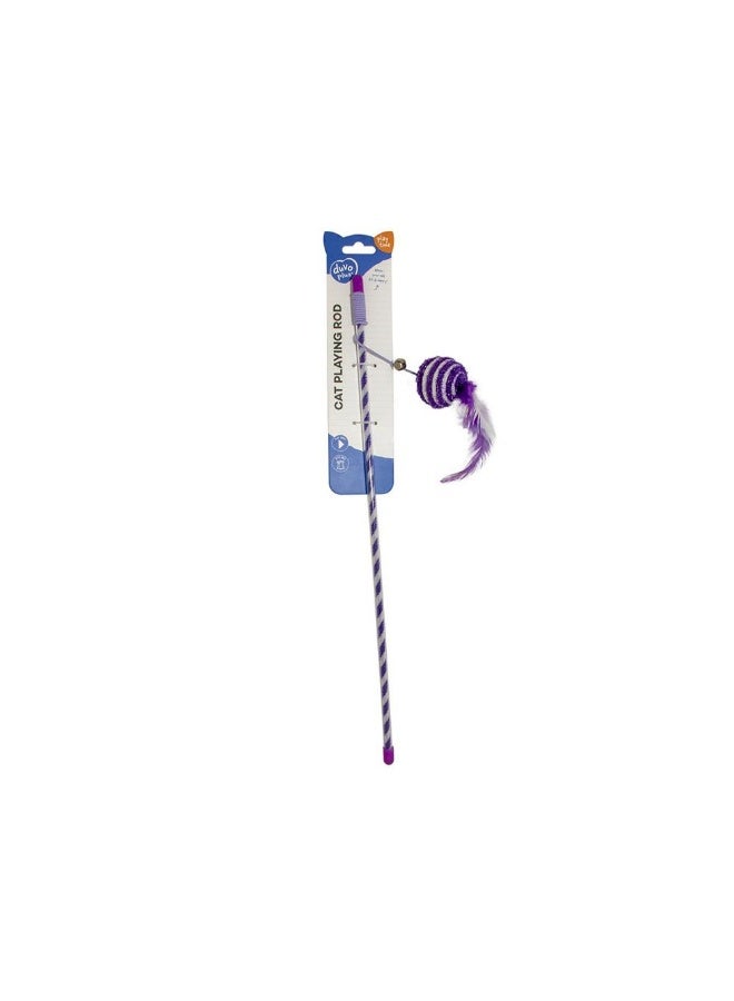 Duvo Playing Rod Catchy Glitter Ball Purple