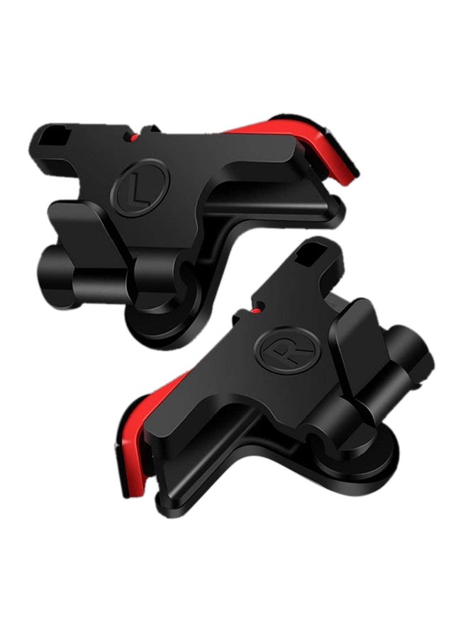 قطعتان من وحدة التحكم في لوحة الألعاب PUBG L1R1 Shooter Trigger للهواتف الذكية - لاسلكية - Image 1