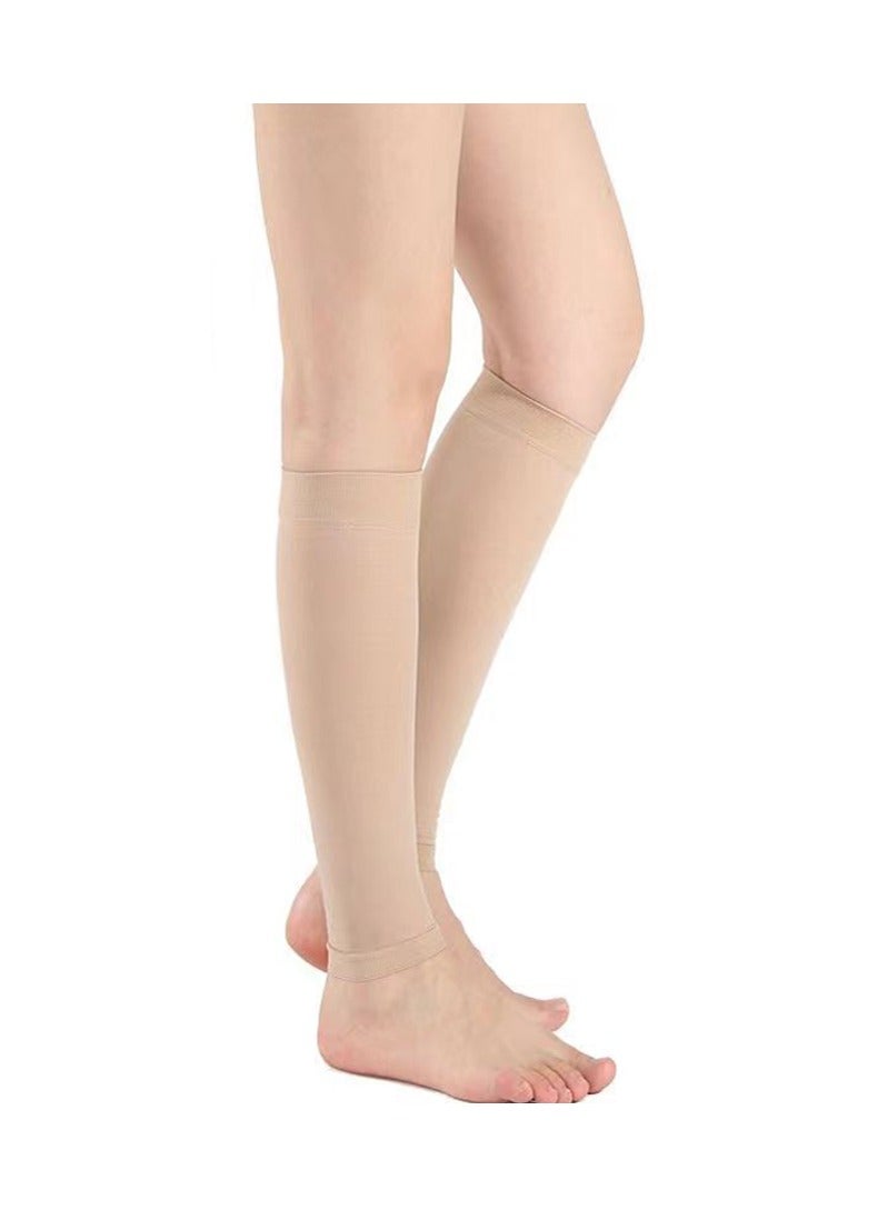 1-جوارب جوارب ضاغطة بأكمام ضاغطة بأكمام جوارب بأكمام ربلة الساق XL - Image 4