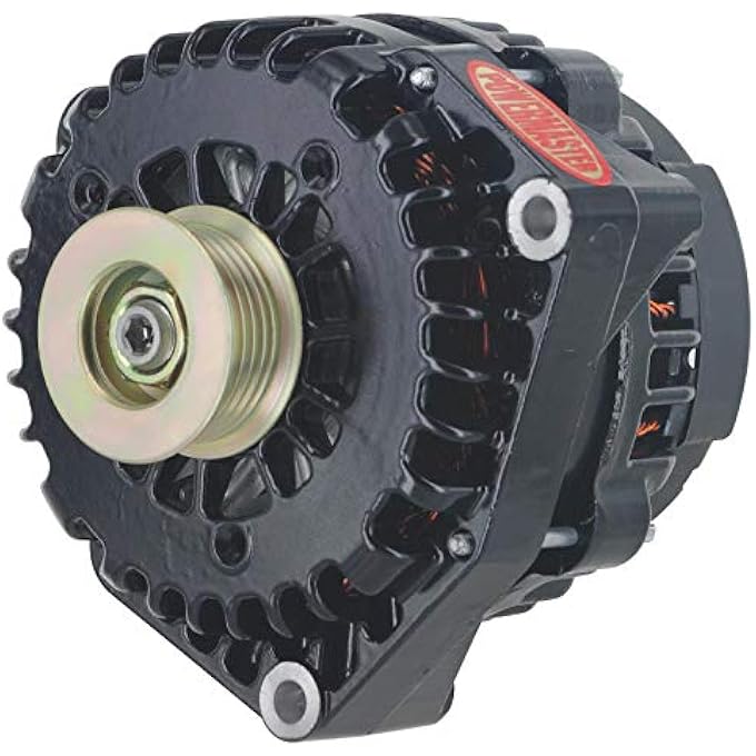 Powermaster 58237 Alternator, Black - Image 1