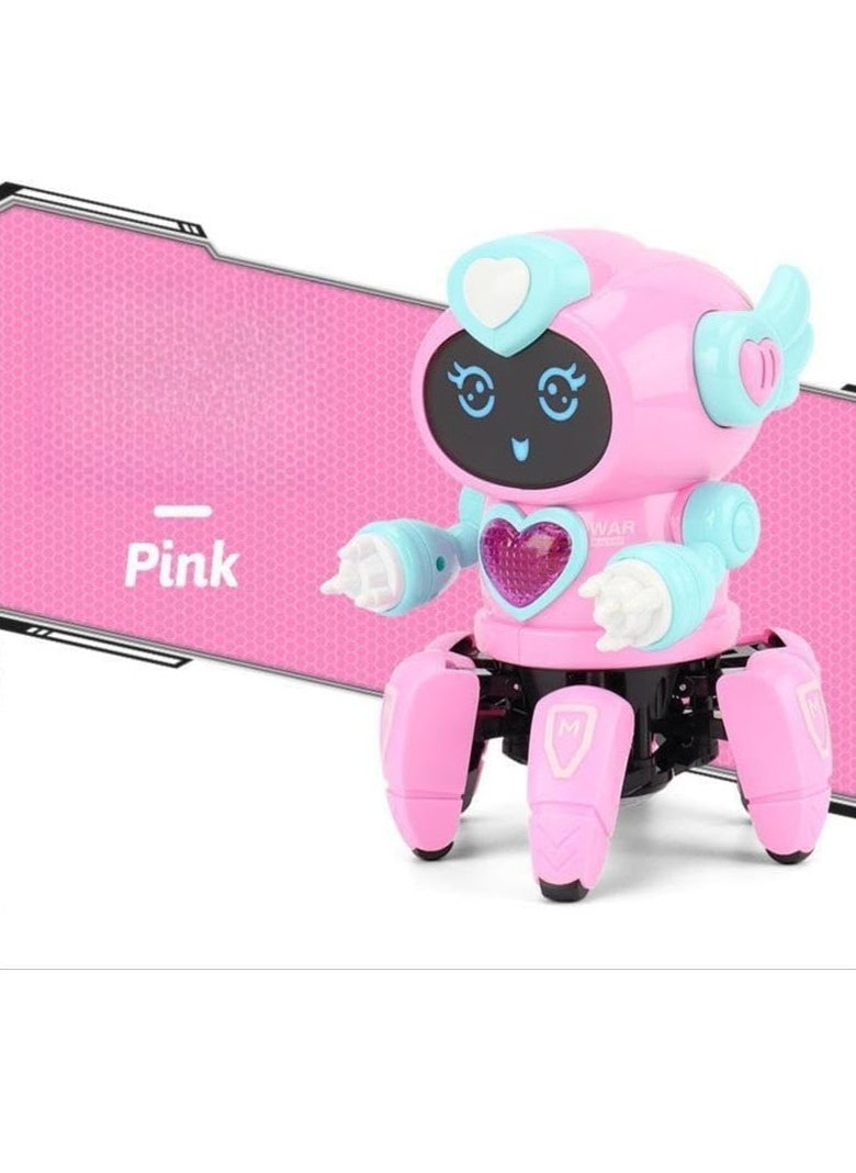 MUMS PLANET "Illuminating and Musical Pioneer Robot: Multi-Directional Movement Toy for Girls - Wonderful Gift for Skills Development"  - Image 3