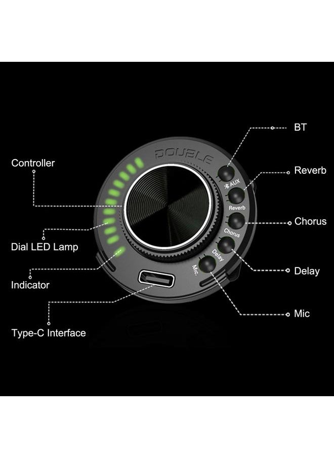 Thoraya - DOUBLE OS1 Resonance Pickup On-board Preamp SFT Same Frequency Trans Guitar Preamplifier System with Reverb Chorus Delay Rechargeable Li-ion Battery (Need Opening Holes to Install) - Image 1
