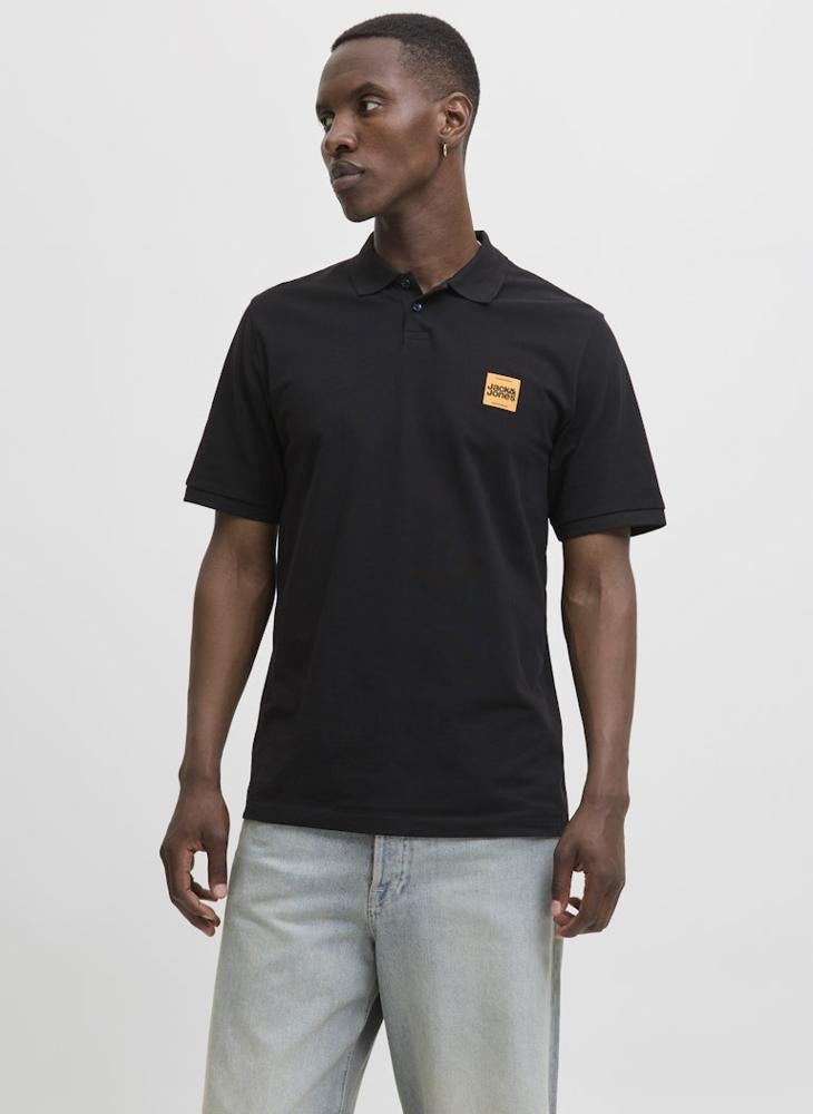 JACK & JONES Logo Regular Fit Polo - Image 1