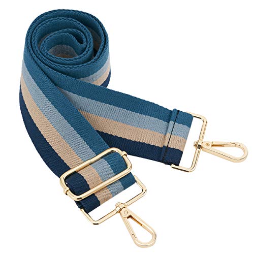 ZOOEASS Wide Shoulder Strap Adjustable Replacement Belt Crossbody Canvas Bag Handbag (wide: 1.97"(5CM) Color5) - Image 1