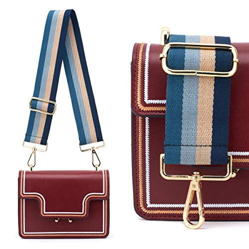 ZOOEASS Wide Shoulder Strap Adjustable Replacement Belt Crossbody Canvas Bag Handbag (wide: 1.97"(5CM) Color5) - Image 4