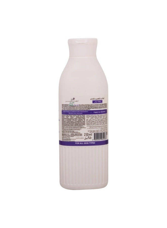 Enchanteur Lilac Lush Nourishing Soft Lotion With Shea Butter, Rosehip Oil And Flower Extracts 250ml - Image 2