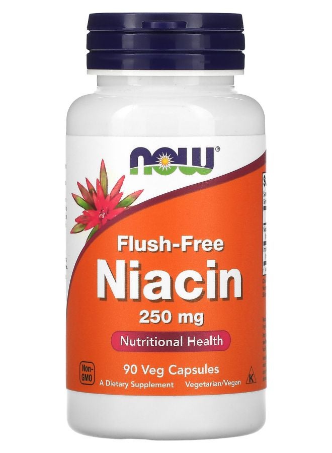 now FlushFree Niacin 250 mg 90 Veg Capsules