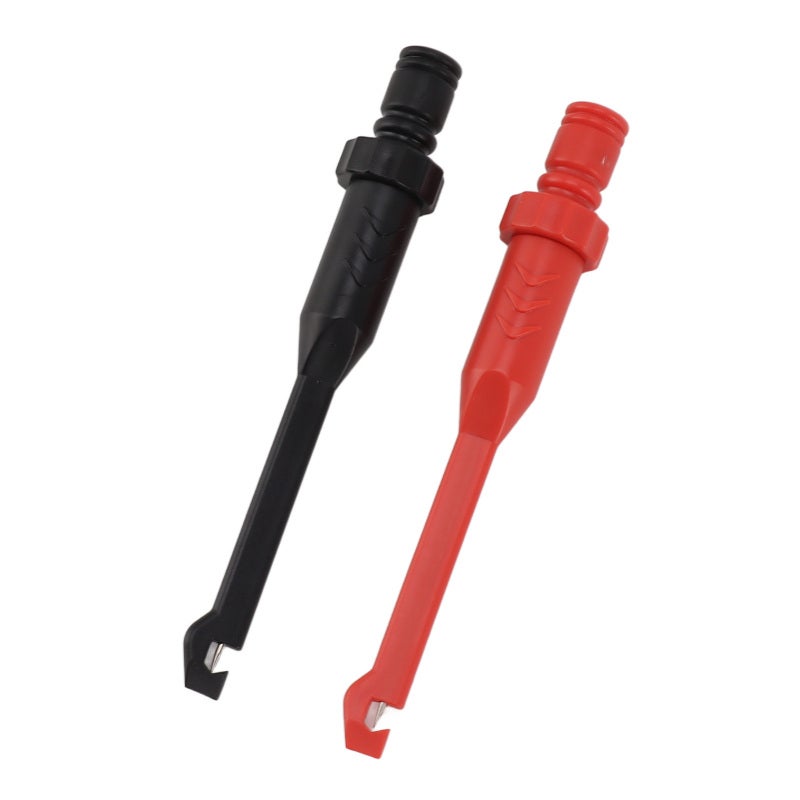Wire Piercing Probe Set Red Black Portable - Standard 4mm Socket for Most Test Equipment Insulation Piercing Clip for Car Circuit Detection - Image 3