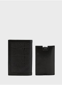 Ted Baker Etwell Etched Leather Luggage Tag Set  - Image 3