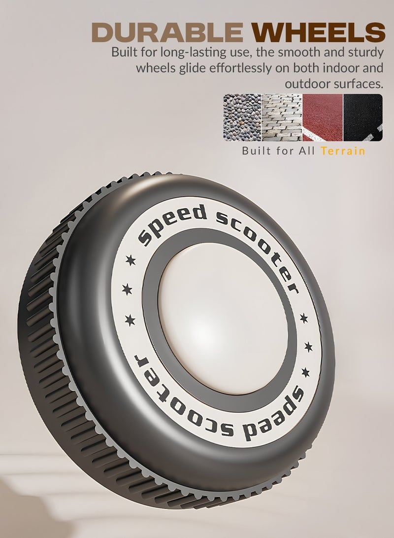 بيبي سيارة دفع للأطفال، سيارة دفع للأطفال الصغار مزودة بأضواء وموسيقى ومساحة تخزين | سيارة دفع للأطفال | سيارة دفع للأطفال الصغار من سنة إلى ثلاث سنوات، لون برتقالي - Image 5