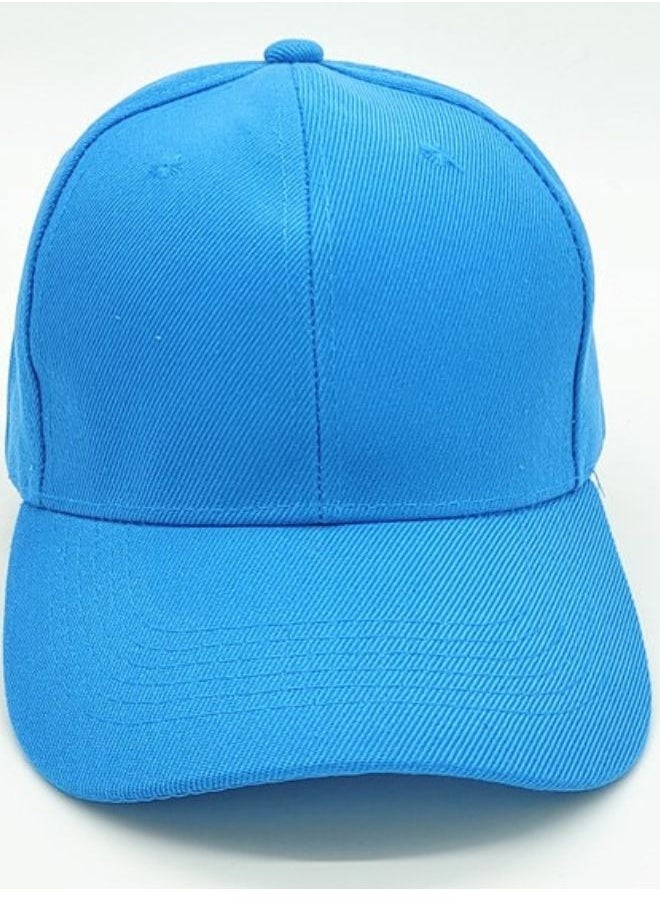 SARAOONT - Classic Turquoise Polyester Baseball Cap - Adjustable Unisex Dad Hat for Running, Workouts, and Outdoor Activities in All Seasons - Image 1