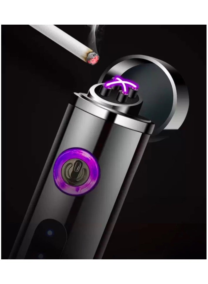 يو إس بي ولاعة قلم USB - ولاعة أنيقة ومقاومة للرياح ولاعة قابلة لإعادة الشحن - محمولة بتصميم أنيق مع بطارية تدوم طويلاً - مثالية للشموع والتدخين والتخييم والاستخدام اليومي - Image 3