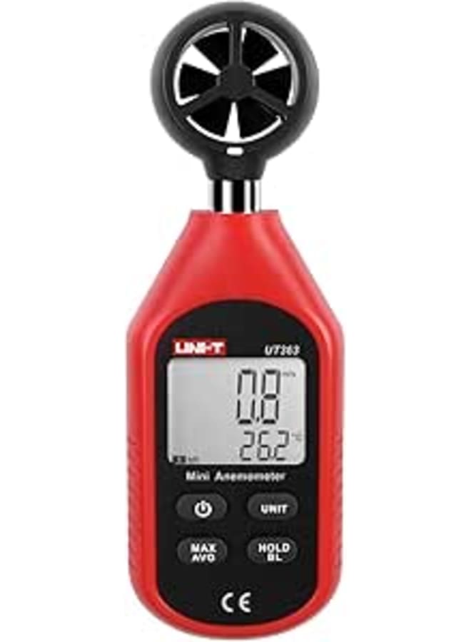UNI-T UNI-T UT363 Portable LCD Display Digital Anemometer Speed Meter Wind Air for Sailing, Kite, Surf, Marine, Fishing, etc