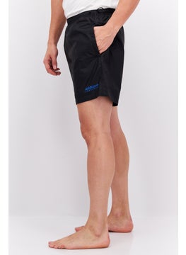 adidas Originals Men Brand Logo Board Shorts Swimwear, Black  - Image 4