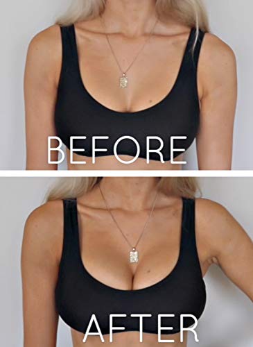 RELLECIGA Women's Push Up Bra Inserts Breast Enhancer Cups Removable Sport Bra Cups Inserts Nude - Image 2