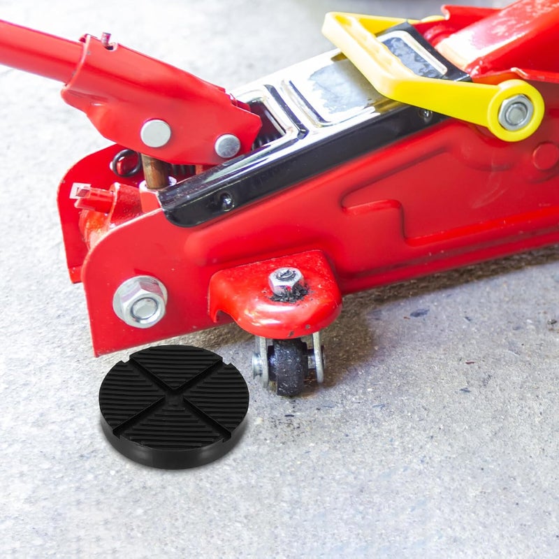 Fault optimized construction POPETPOP Universal Floor Jack Rubber Pads with Pinch Weld Protector Black Slotted Car Jack Disk Pad Cushion for Vehicle Lifting and Frame Support Low dust buildup Cross-material combo compatible All-round applied quality Repeated use trusted quality Market need oriented construction Continuous warehouse supply Gulf approved global quality Affordable trusted craftsmanship Sufficient order stock Integrated warehouse solution Heat insulation layer Salt resistant coating Flexible sizing options Reliable durability Upgraded simple practical design Most item matching trendy design Long lifespan Strategic warehouse site Multi-color available build Daily universal pick Low wear optimized build Custom sizing alternatives Cost effective fine quality Nationwide courier network - Image 5