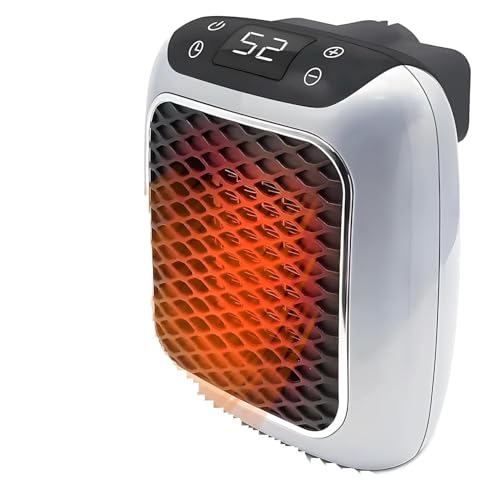 HCN Wall-Mounted Electric Convector Heater – Silent Infrared Fan Stove for Bathroom, Bedroom & Greenhouse | Energy-Saving Small Indoor Room Heater 220V (SMALL) - Image 1