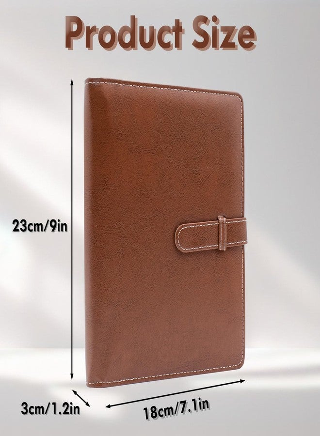 Tugle Photo Albums 4x6 Pictures - 152 Pockets Vegan Leather Cover Memory Album Book, Suitable for Family Wedding Boys Girls and Babies Storage (Brown) - Image 3