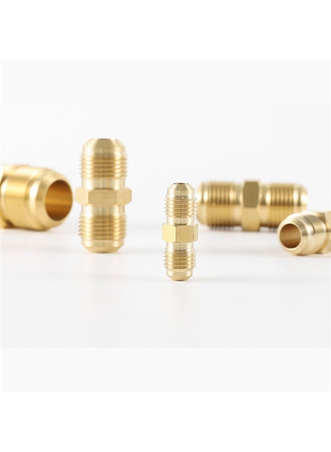 Brass Half Union Coupler Adapter, Male Hex Nipple, Pipe Fitting Gas Adapter - Image 2