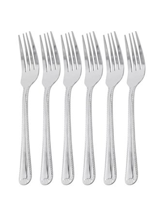 Gibson Home Tustin 6 Piece Stainless Steel Dinner Fork Flatware Set in Silver - pzsku/Z236472D20F4716E302DBZ/45/_/1725458206/f9dfce5d-3f58-4a5e-8521-d98fd2ecfd0d