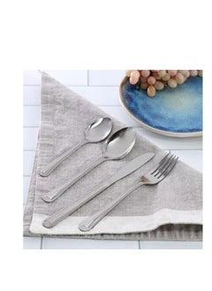 GIBSON Gibson Home Tustin 6 Piece Stainless Steel Dinner Fork Flatware Set in Silver  - Image 5