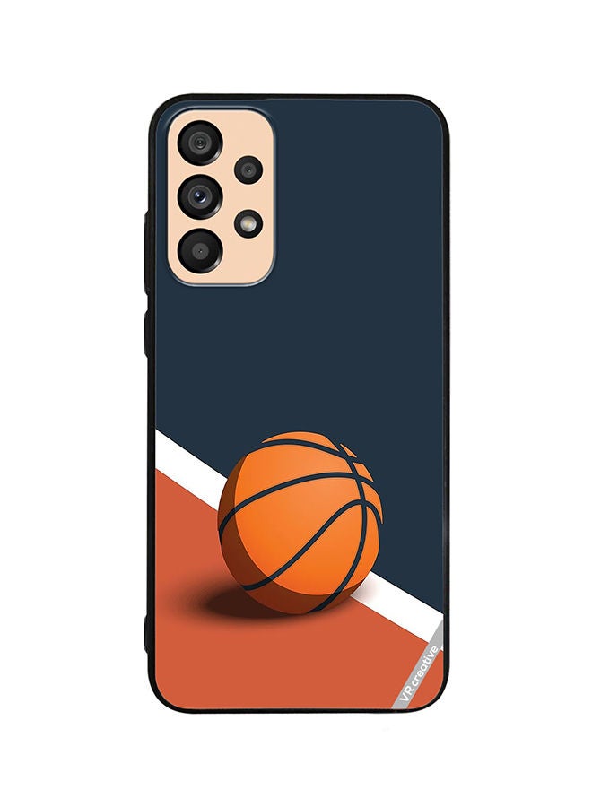 VR CREATIVE Protective Case Cover For Samsung Galaxy A33 5G Basketball Design Multicolour - Image 1