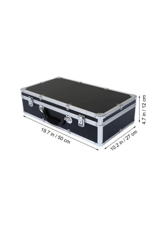 Generic - Hard Tool Box Universal Hard Carrying Case with Foam Protects Electronics Tools Cameras and Testing Equipment M Instrument Box - Image 1