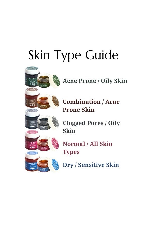 راستيك أرت غسول الوجه العضوي المركّز من خشب الصندل | للبشرة المختلطة إلى جميع أنواع البشرة | تنظيف عميق، بشرة متوهجة | للنساء والرجال | 50 جم (عبوة من قطعتين) - Image 4