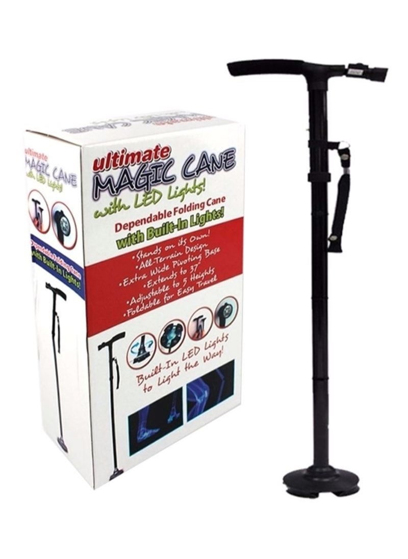 ألتيميت عكاز المشي Ultimate Magic Cane with led light لكبار السن القابل للطي مع مصباح LED للإضاءة الليلية  - Image 2