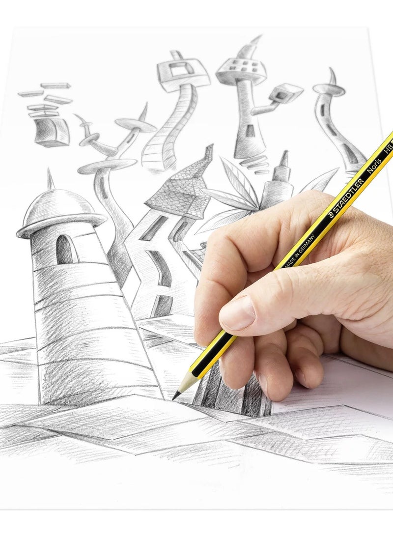 STAEDTLER Noris Pencil With Eraser And Sharpener  - Image 3