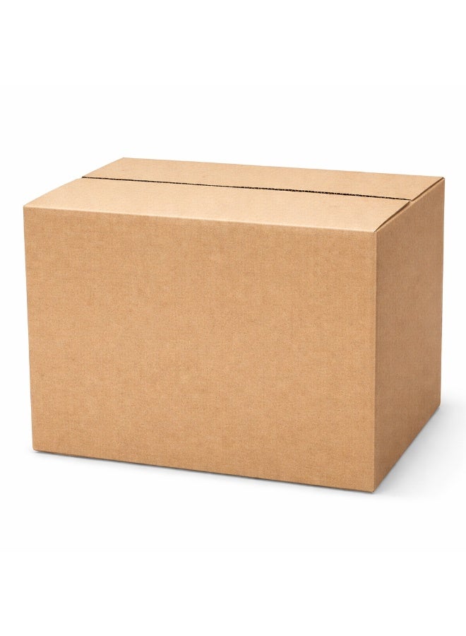 كرتون للتعبئة والشحن – الطول 36.5 سم، العرض 27.5 سم، الارتفاع 18 سم – بني – 10 قطع 📦 - Image 1
