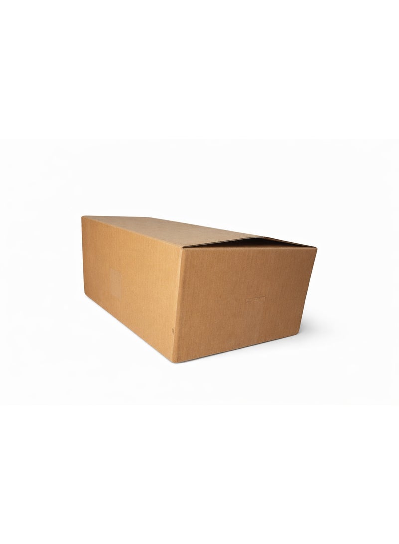 كرتون للتعبئة والشحن – الطول 36.5 سم، العرض 27.5 سم، الارتفاع 18 سم – بني – 10 قطع 📦 - Image 2