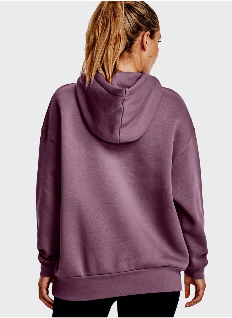 UNDER ARMOUR - Essential Fleece Hoodie - Image 1