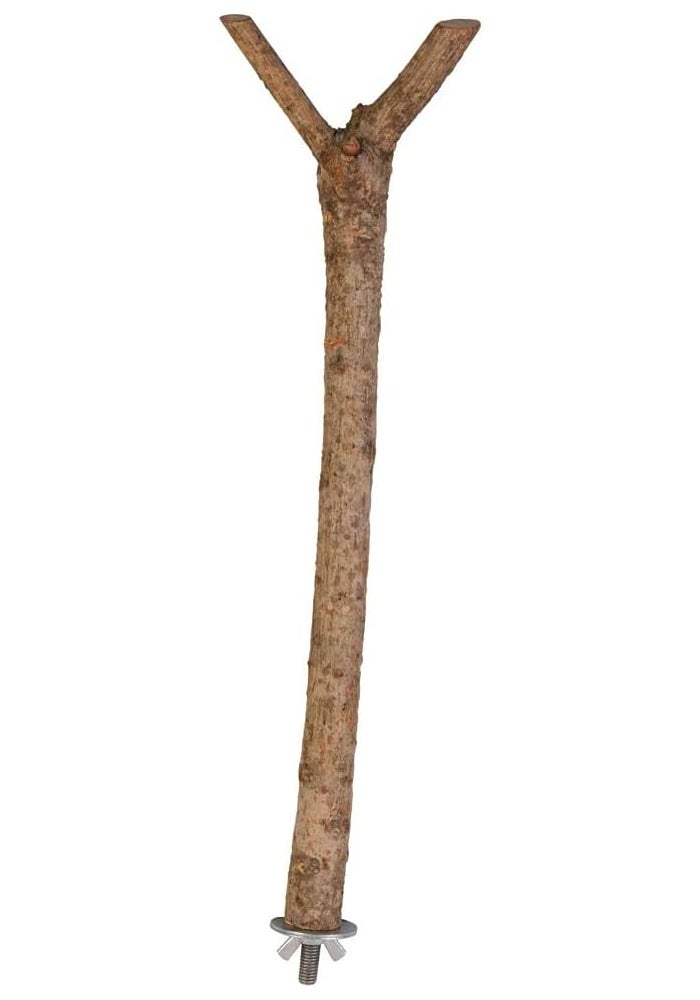 Trixie Natural Living Y-Shape Perch for Birds - 35cm - Image 1
