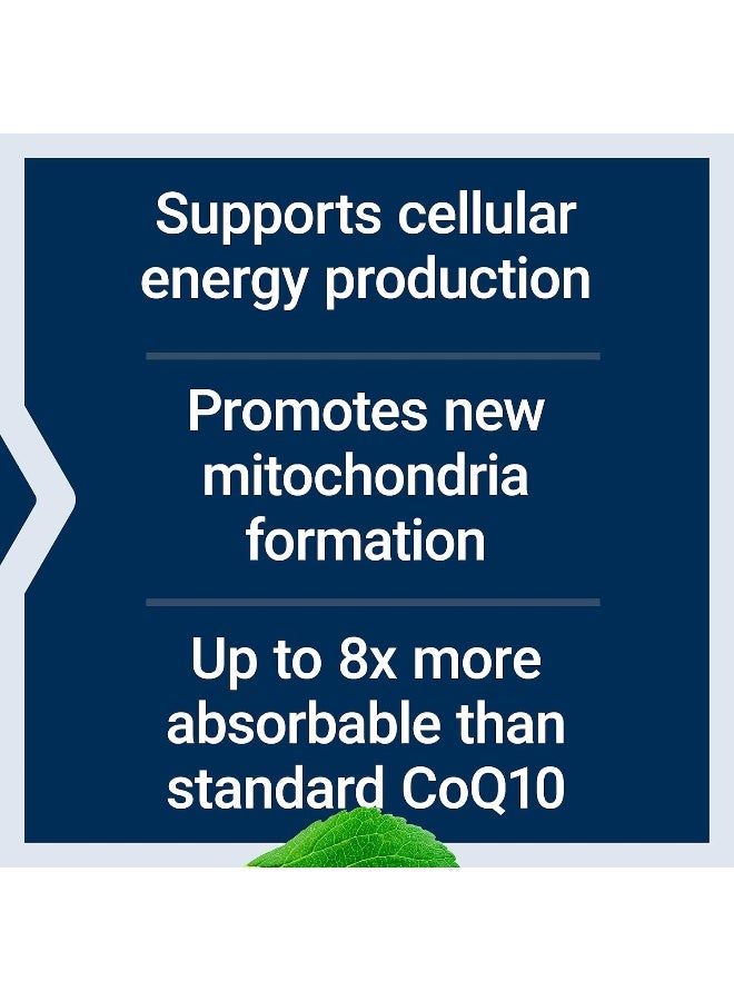 Life Extension لايف إكستينشن سوبر يوبكوينول CoQ10 مع PQQ - خالي من الغلوتين، غير معدل وراثيًا - 30 كبسولة لينة - Image 4