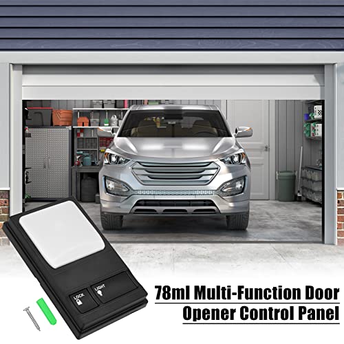 Ancable Garage Door Wall Button, Upgrade Garage Door Keypad Control Panel for Liftmaster 41A5273-1 78LM Multi-Function Replacement Opener Push Switch - Image 2
