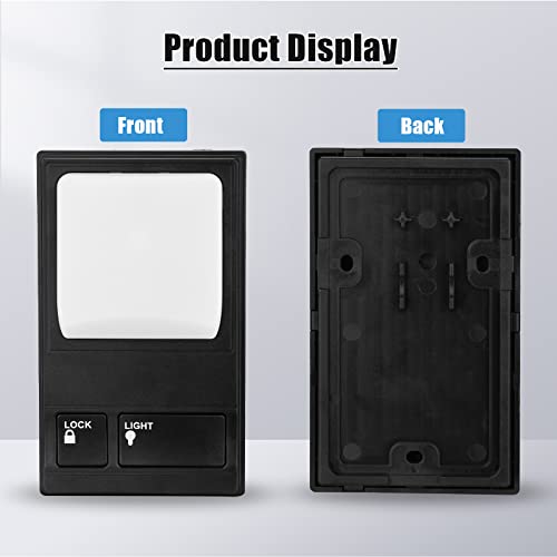 Ancable Garage Door Wall Button, Upgrade Garage Door Keypad Control Panel for Liftmaster 41A5273-1 78LM Multi-Function Replacement Opener Push Switch - Image 5
