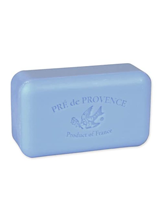 Pre de Provence Artisanal Soap Bar Natural French Skincare Enriched with Organic Shea Butter Quad Milled for Rich Smooth Moisturizing Lather Starflower 53 Ounce - Image 1