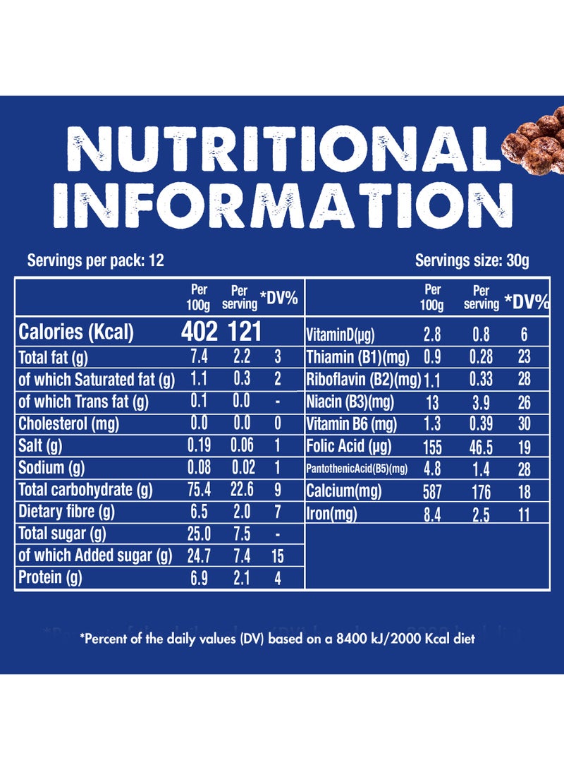 Crunch Chocolate Breakfast Cereal - Image 2