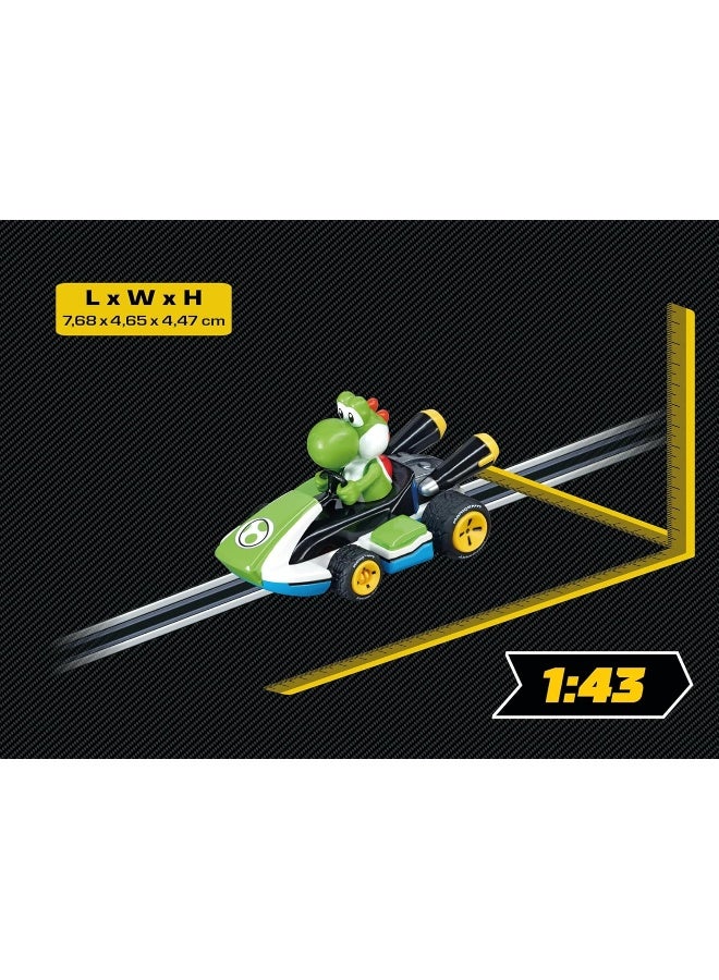 Carrera GO!!! Nintendo Mario Kart 8 - Yoshi I 1:43 Scale Analog Slot Car I For Carrera GO!!! and Racing System Tracks I For Ages 6+ - Image 2